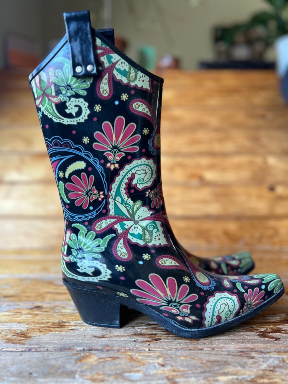 Nomad floral rain boots - Picture 2 of 6